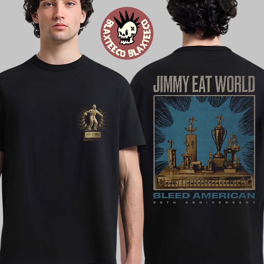 Jimmy Eat World Bleed American 25th Anniversary - Adult & Kids T-Shirts, Sweatshirts & Hoodies apparel design preview 1