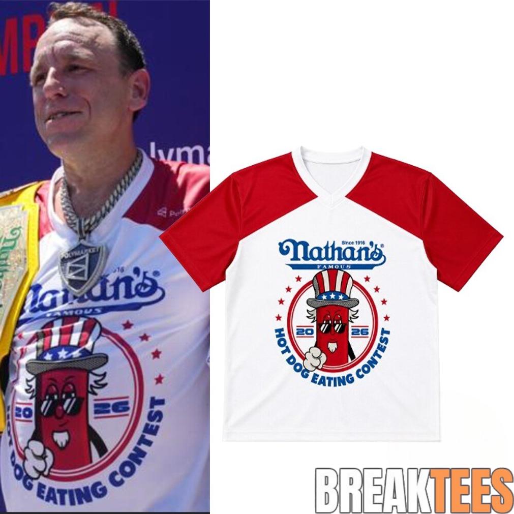 Joey Chestnut Nathan's Hot Dog Contest - Adult & Kids T-Shirts, Sweatshirts & Hoodies apparel design preview 1