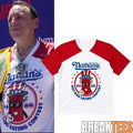 Joey Chestnut Nathan's Hot Dog Contest - Adult & Kids T-Shirts, Sweatshirts & Hoodies apparel design preview 1