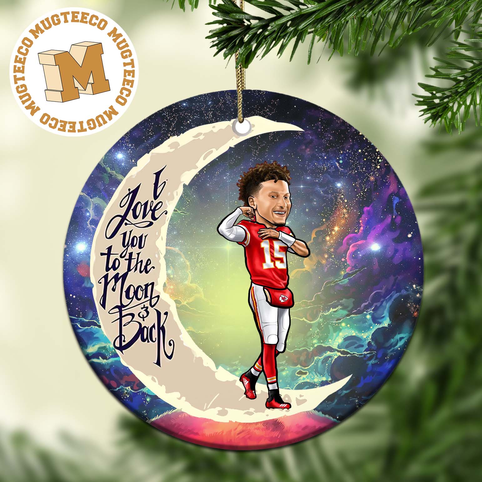 Kansas City Chiefs Patrick Mahomes I Love You To The - Adult & Kids T-Shirts, Sweatshirts & Hoodies apparel design preview 1