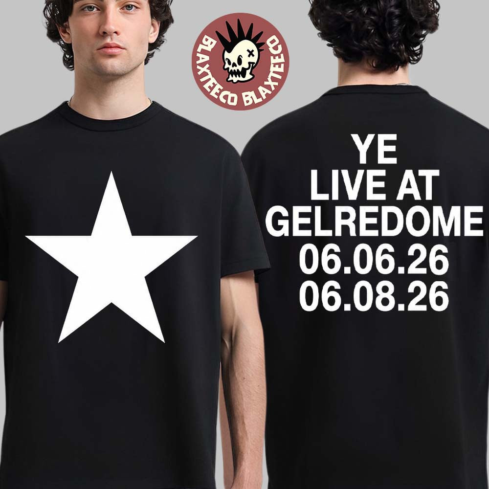 Kanye West Live At Gelredome Netherlands 2026 Concert - Adult & Kids T-Shirts, Sweatshirts & Hoodies apparel design preview 1