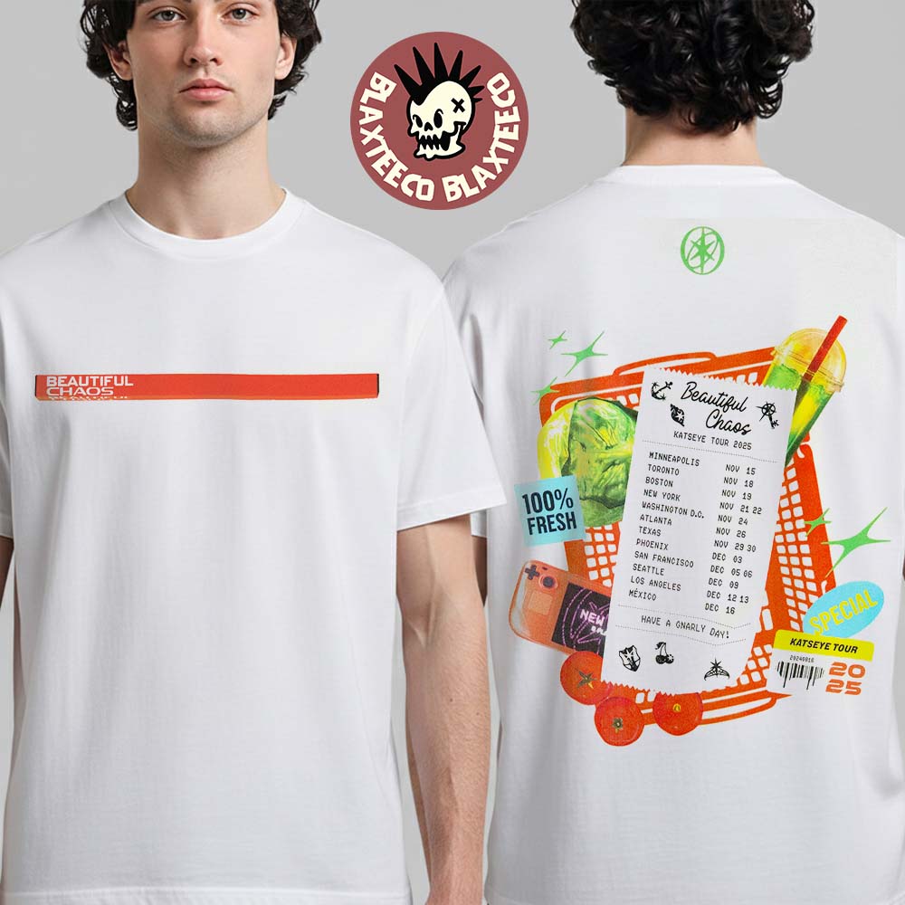 Katseye Beautiful Chaos Tour 2025 Merch Collection - Adult & Kids T-Shirts, Sweatshirts & Hoodies apparel design preview 1