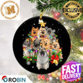 Keeshond Christmas Tree Lights 2023 Holiday Gifts For - Adult & Kids T-Shirts, Sweatshirts & Hoodies apparel design preview 1