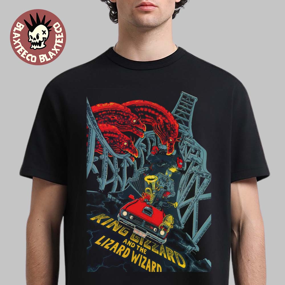 King Gizzard And The Lizard Wizard Brisbane Australia - Adult & Kids T-Shirts, Sweatshirts & Hoodies apparel design preview 1