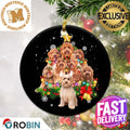 Labradoodle Christmas Tree Lights 2023 Holiday Gifts - Adult & Kids T-Shirts, Sweatshirts & Hoodies apparel design preview 1