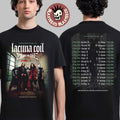 Lacuna Coil Sleepless Empire Tour 2026 North America - Adult & Kids T-Shirts, Sweatshirts & Hoodies apparel design preview 1