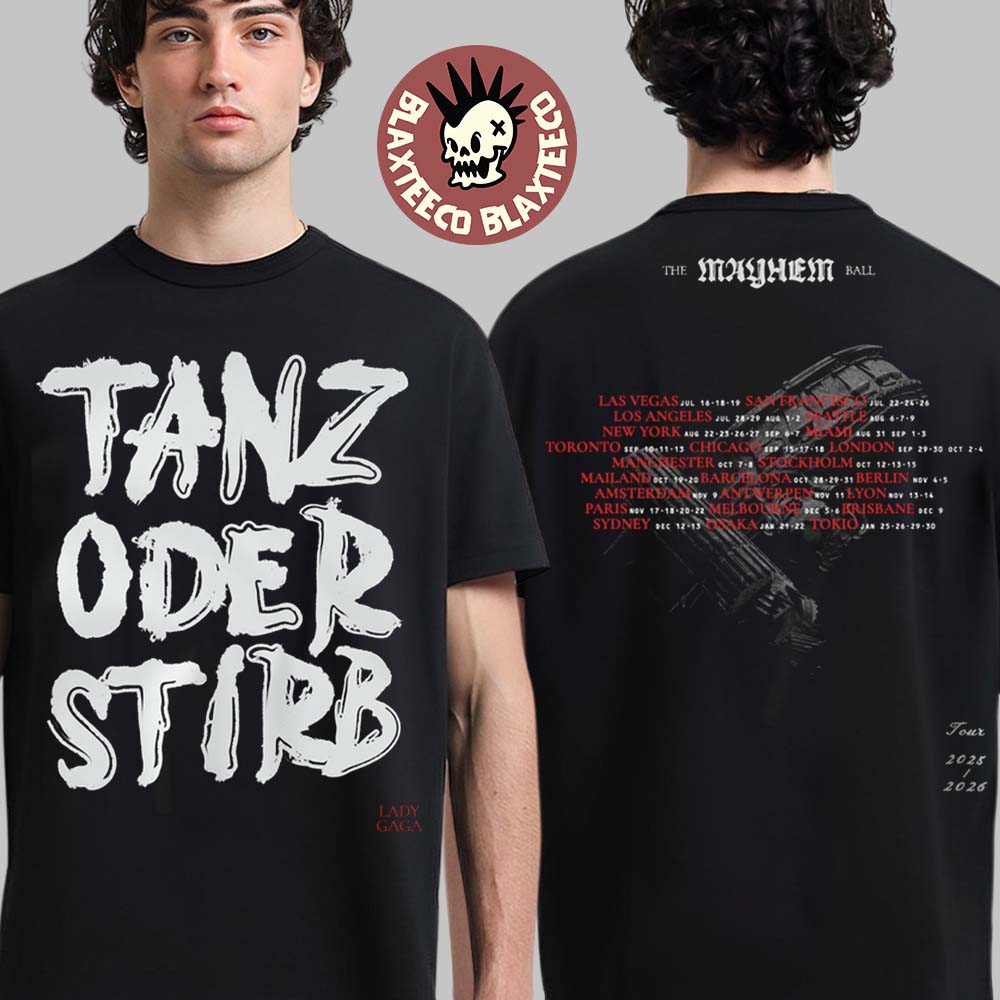 Lady Gaga The Mayhem Ball Tour 2025 2026 Exclusive - Adult & Kids T-Shirts, Sweatshirts & Hoodies apparel design preview 1
