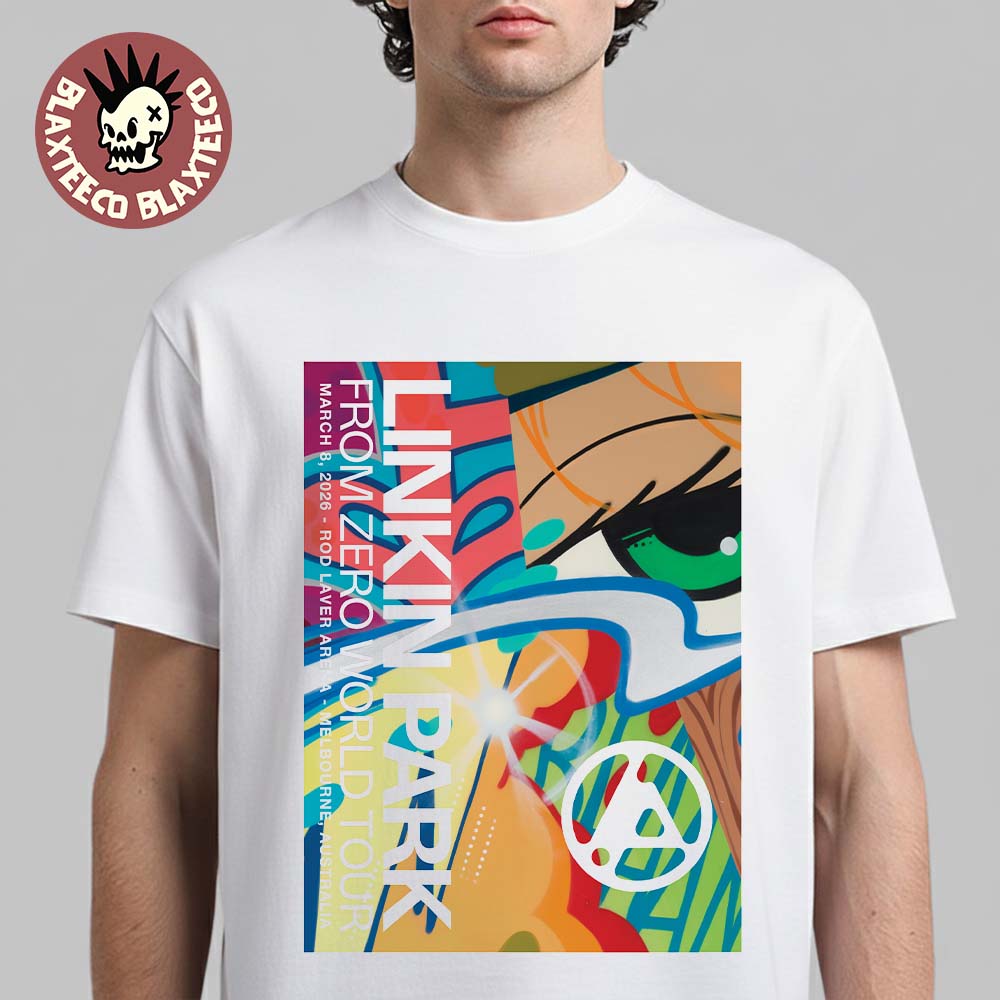 Linkin Park From Zero World Tour Melbourne Australia - Adult & Kids T-Shirts, Sweatshirts & Hoodies apparel design preview 1