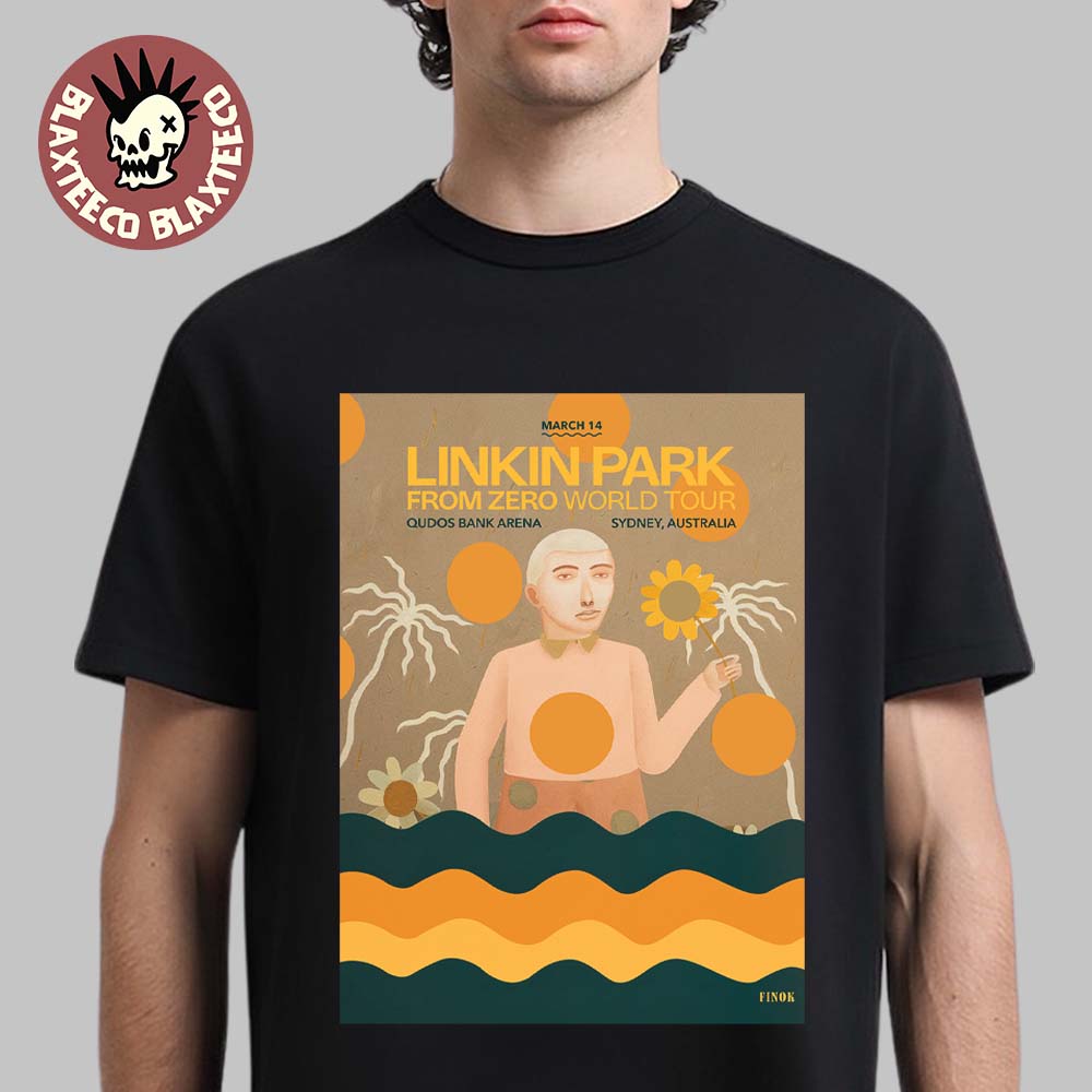 Linkin Park From Zero World Tour Sydney Australia - Adult & Kids T-Shirts, Sweatshirts & Hoodies apparel design preview 1