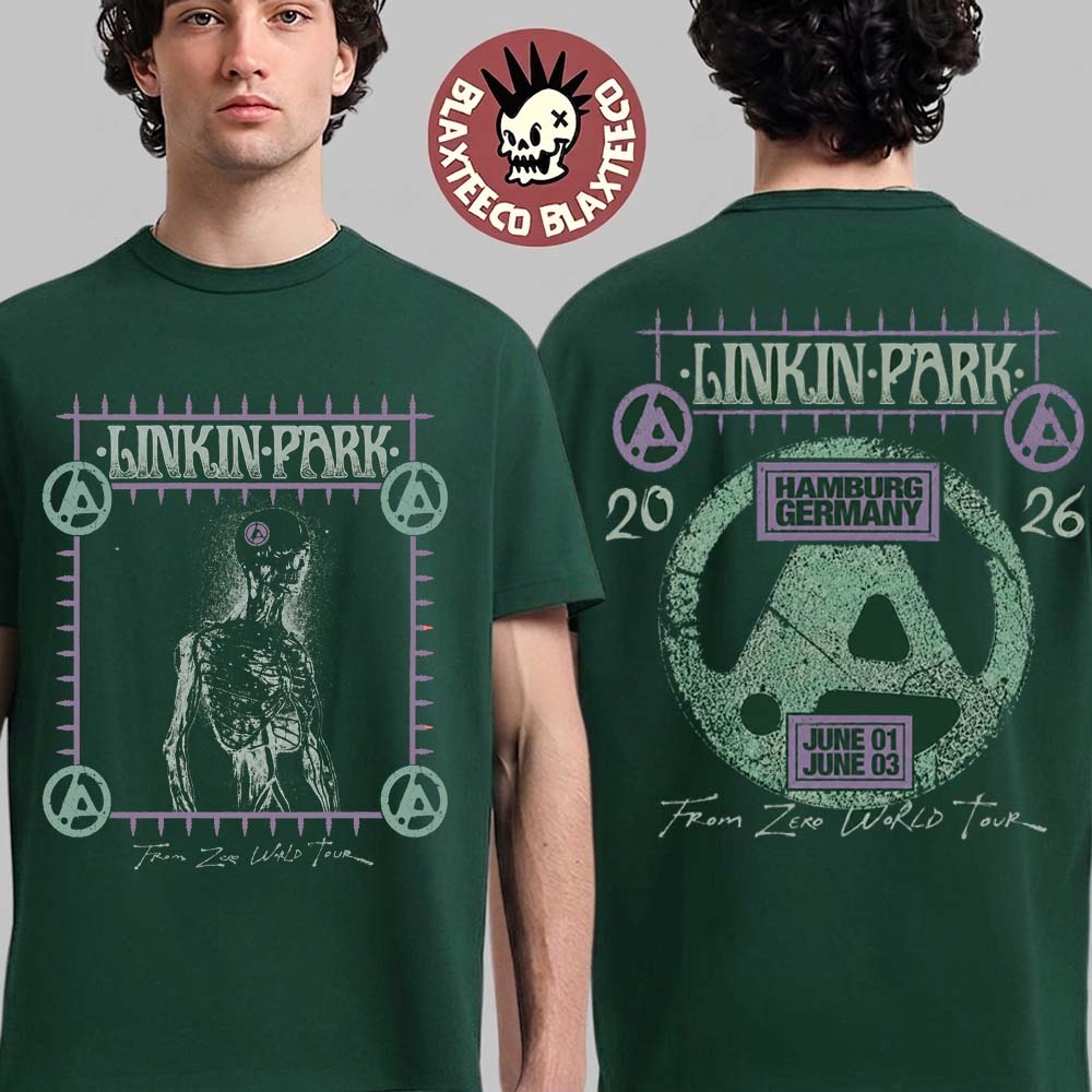 Linkin Park Hamburg Germany 2026 Exclusive Event On - Adult & Kids T-Shirts, Sweatshirts & Hoodies apparel design preview 1