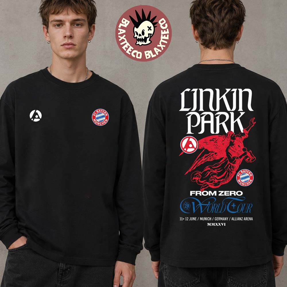 Linkin Park X Bayern Munich Germany 2026 Exclusive - Adult & Kids T-Shirts, Sweatshirts & Hoodies apparel design preview 1