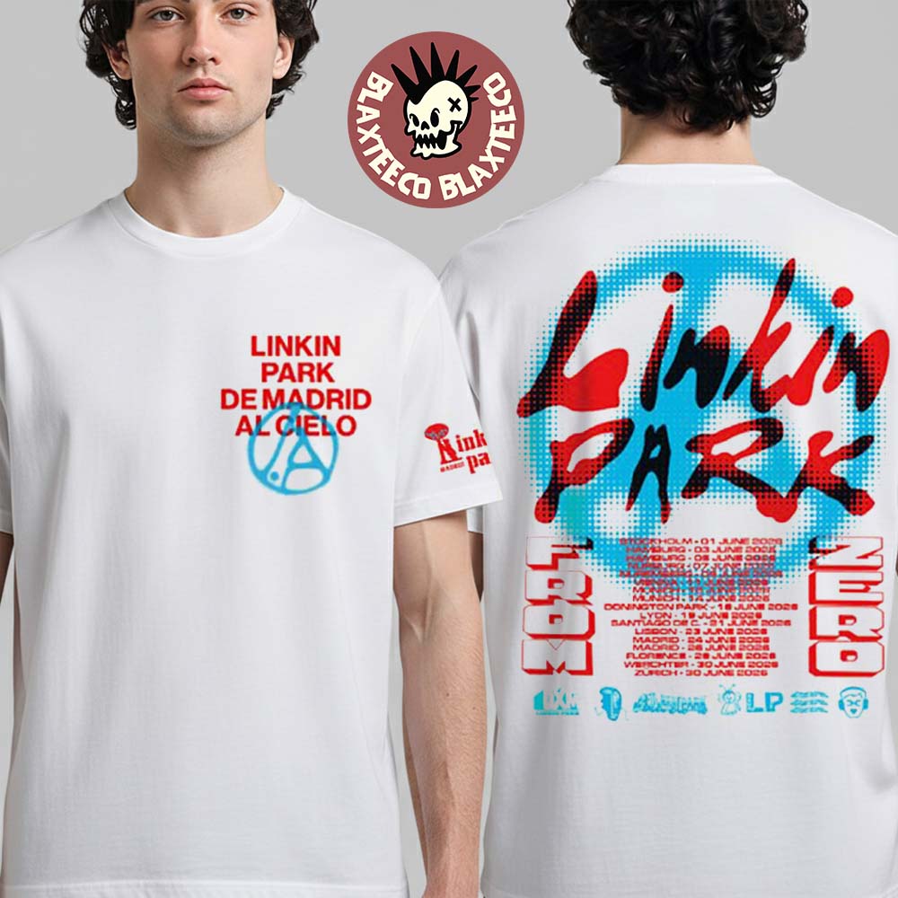 Linkin Park X Deus Ex Machine Madrid Spain 2026 Pop - Adult & Kids T-Shirts, Sweatshirts & Hoodies apparel design preview 1