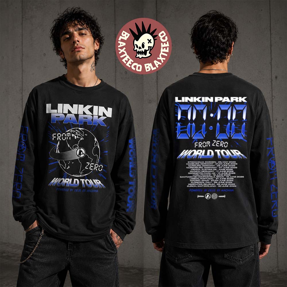Linkin Park X Deus Ex Machine Madrid Spain 2026 Pop - Adult & Kids T-Shirts, Sweatshirts & Hoodies apparel design preview 1
