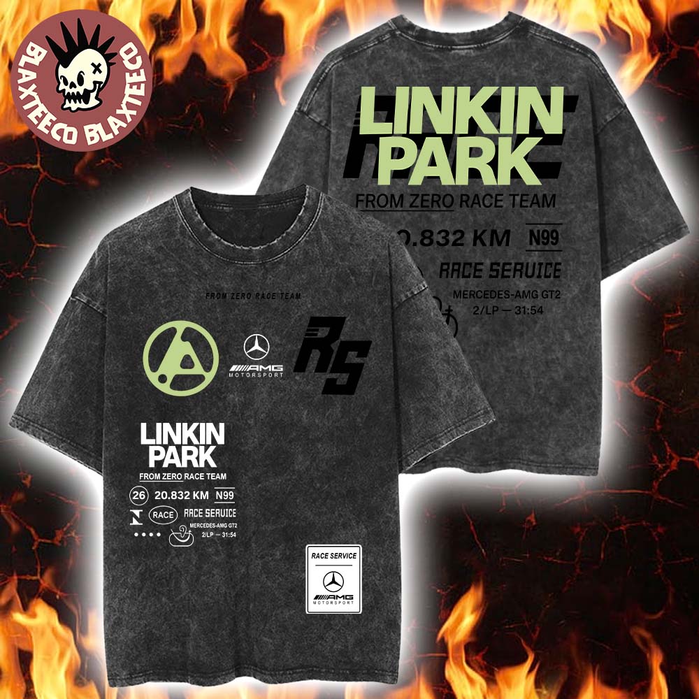 Linkin Park X Mercedes AMG Lounge Munich Germany 2026 - Adult & Kids T-Shirts, Sweatshirts & Hoodies apparel design preview 1