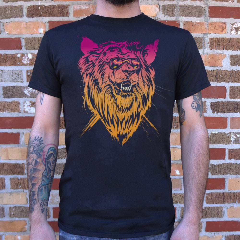 Lion-el Rich-eyes - Adult & Kids T-Shirts, Sweatshirts & Hoodies apparel design preview 1