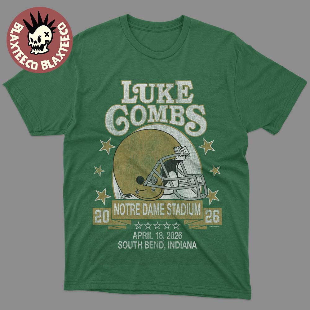 Luke Combs South Bend Indiana 2026 Tour Merch At - Adult & Kids T-Shirts, Sweatshirts & Hoodies apparel design preview 1