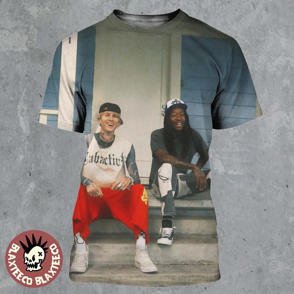 Machine Gun Kelly MGK x Wiz Khalifa Blog Era Boyz - Adult & Kids T-Shirts, Sweatshirts & Hoodies apparel design preview 1