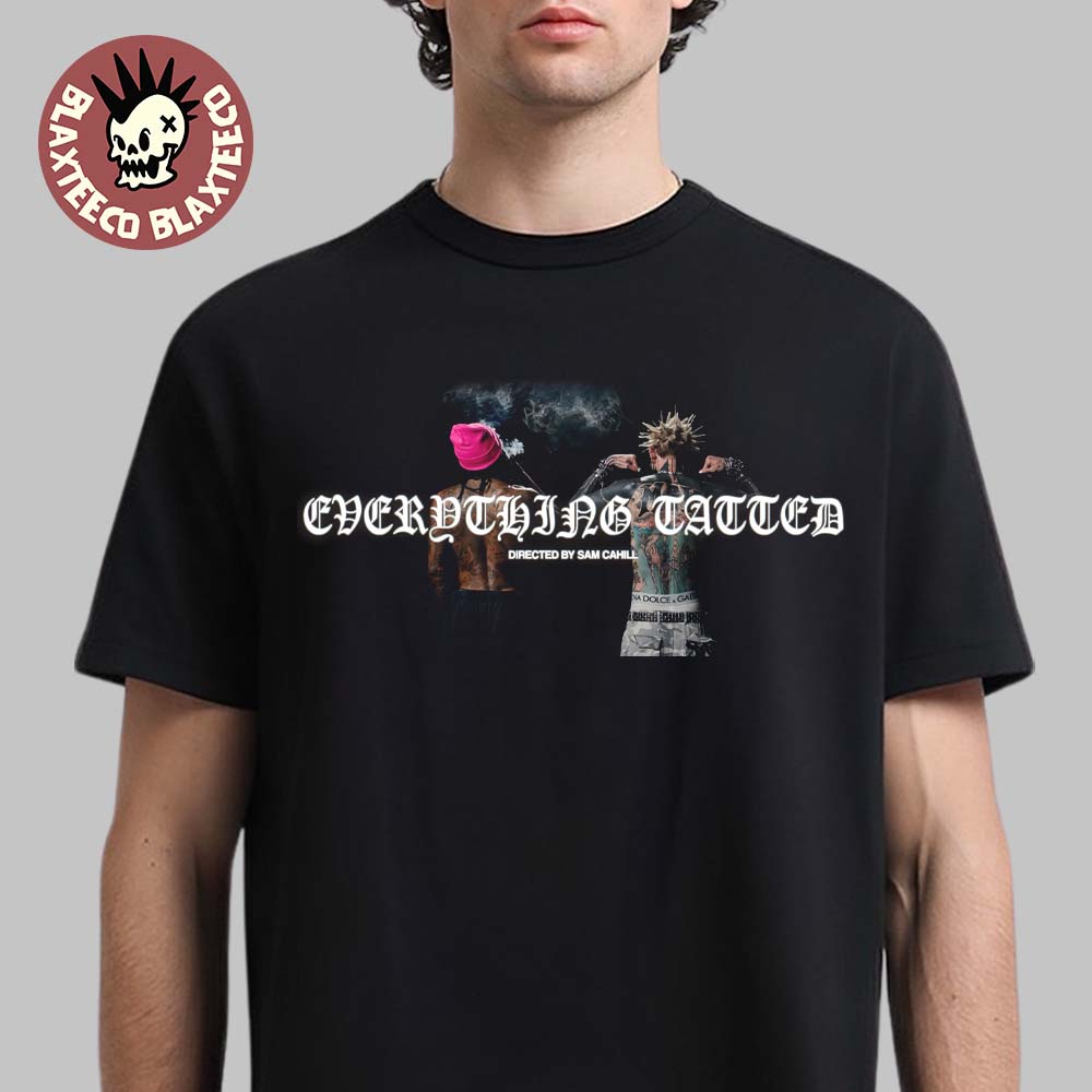 Machine Gun Kelly MGK x Wiz Khalifa Everything Tatted - Adult & Kids T-Shirts, Sweatshirts & Hoodies apparel design preview 1