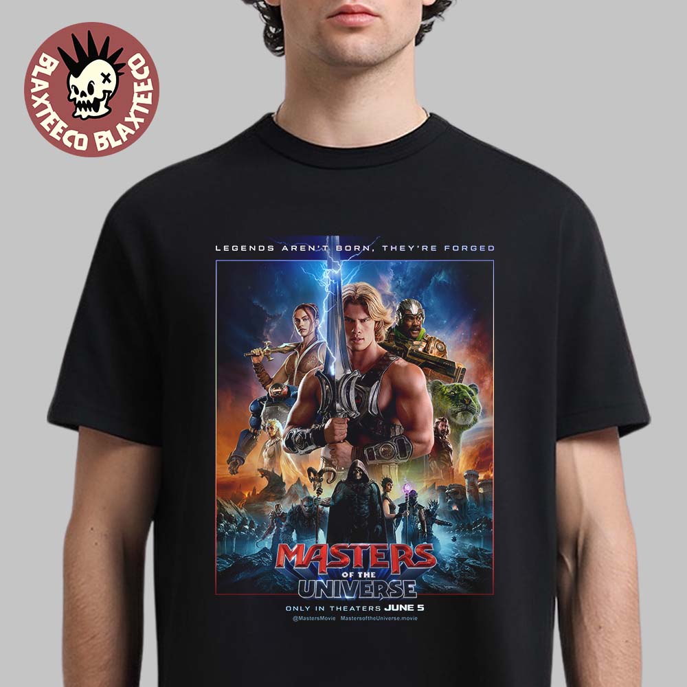 Masters Of The Universe Movie New Poster Legends - Adult & Kids T-Shirts, Sweatshirts & Hoodies apparel design preview 1
