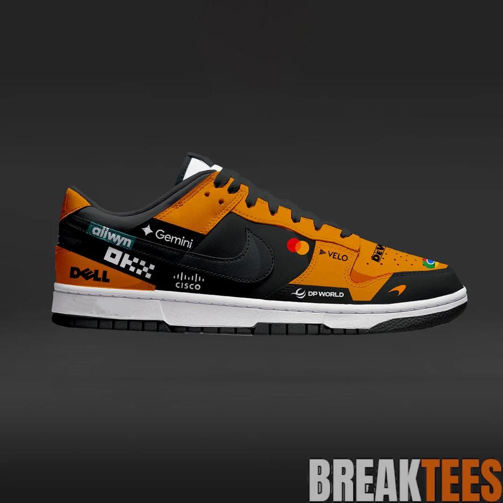 Mclaren Racing 2026 Design Dunk Sneaker - Adult & Kids T-Shirts, Sweatshirts & Hoodies apparel design preview 1