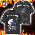 Megadeth This Was Our Life 2026 Latin America Tour - Adult & Kids T-Shirts, Sweatshirts & Hoodies apparel design preview 1