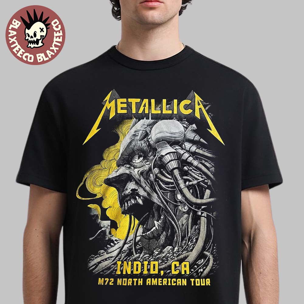 Metallica Indio California Power Trip Festival 2023 - Adult & Kids T-Shirts, Sweatshirts & Hoodies apparel design preview 1