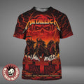 Metallica M72 Bucharest 2026 Pop Up Shop Merch At - Adult & Kids T-Shirts, Sweatshirts & Hoodies apparel design preview 1