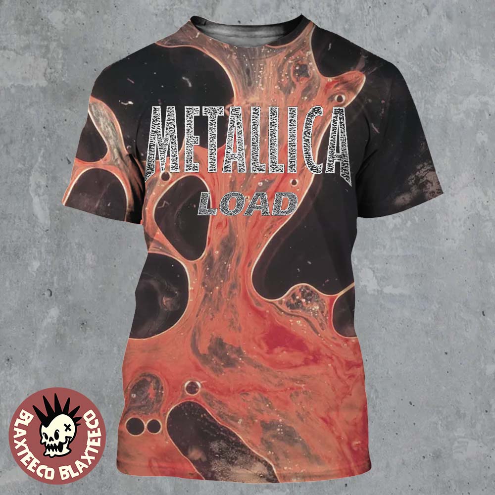 Metalllica Load Album Cover Art All Over Print - Adult & Kids T-Shirts, Sweatshirts & Hoodies apparel design preview 1