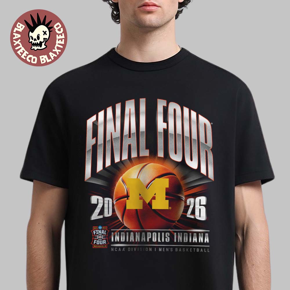 Michigan Wolverines Men's Basketball 2026 NCAA D1 - Adult & Kids T-Shirts, Sweatshirts & Hoodies apparel design preview 1