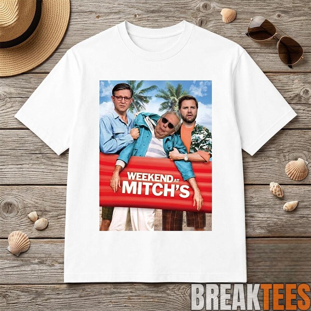 Mitch McConnell Weekend At Mitch's Funny Meme - Adult & Kids T-Shirts, Sweatshirts & Hoodies apparel design preview 1
