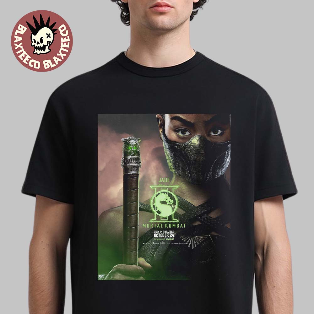 Mortal Kombat II Movie Exclusive Jade Character - Adult & Kids T-Shirts, Sweatshirts & Hoodies apparel design preview 1