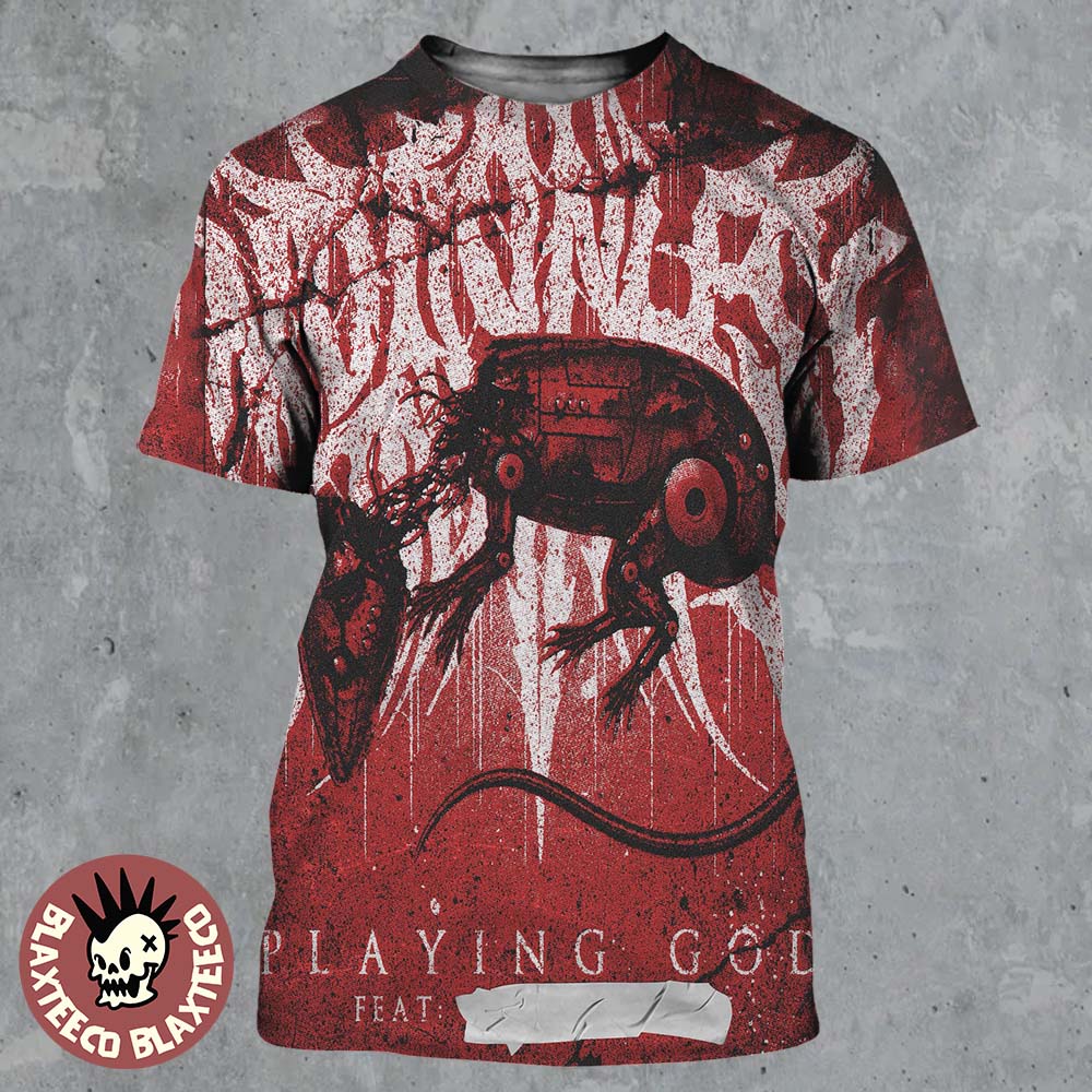 Motionless In White Playing God Song Cover Art All - Adult & Kids T-Shirts, Sweatshirts & Hoodies apparel design preview 1
