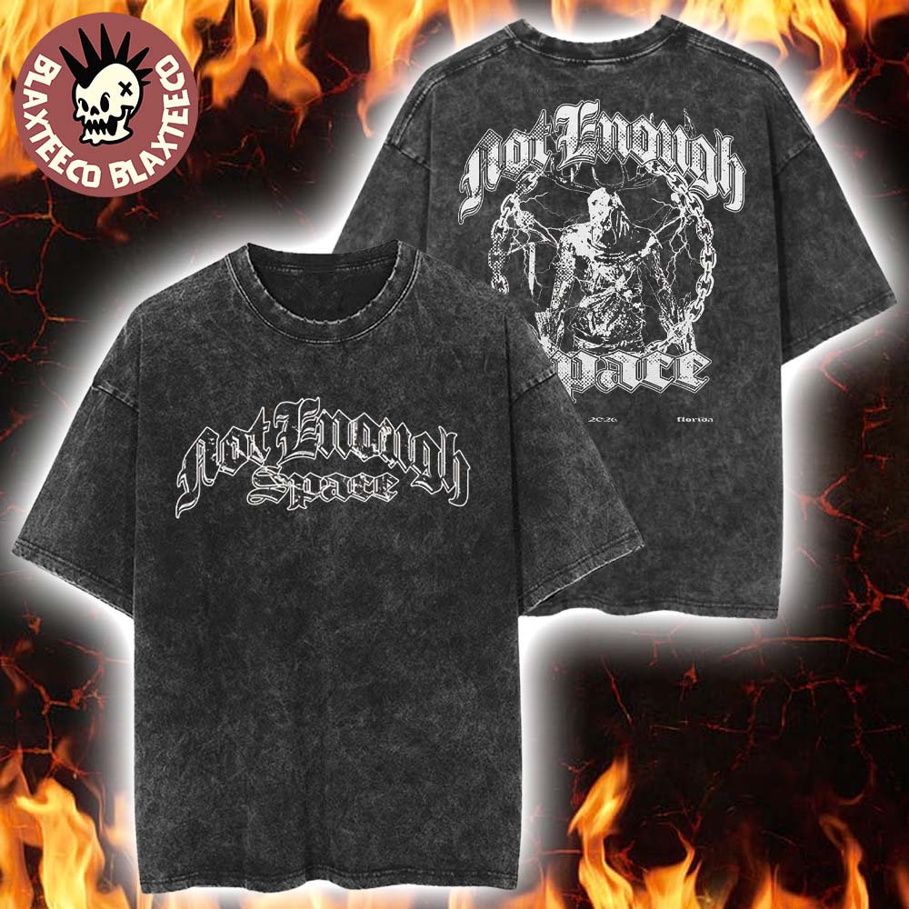 Not Enough Space X Wendigo Vintage Washed - Adult & Kids T-Shirts, Sweatshirts & Hoodies apparel design preview 1