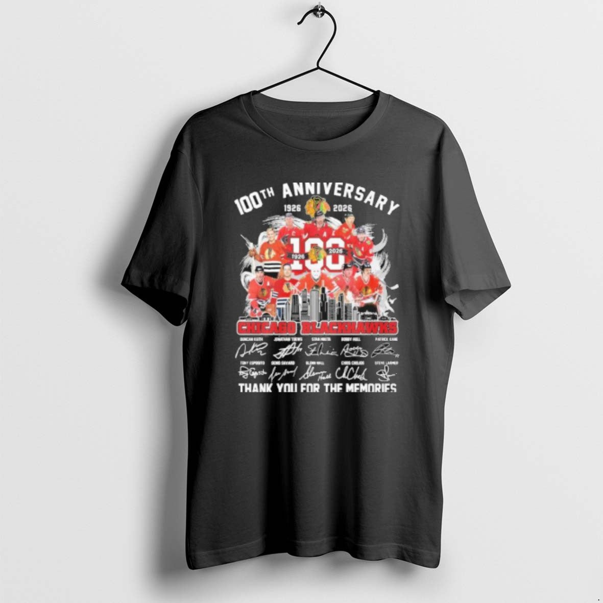 Official 100th Anniversary 1926 2026 Chicago - Adult & Kids T-Shirts, Sweatshirts & Hoodies apparel design preview 1