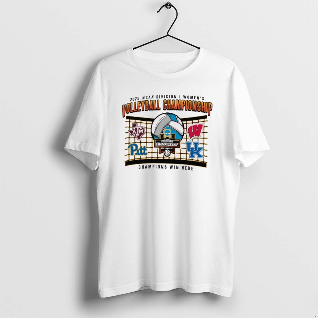 Official 2025 Ncaa Division I Womens Volleyball Final - Adult & Kids T-Shirts, Sweatshirts & Hoodies apparel design preview 1