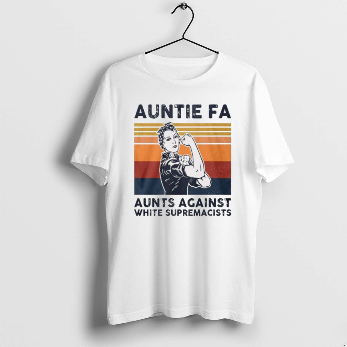 Official 2025 Rosie The Riveter Auntie Fa Aunts - Adult & Kids T-Shirts, Sweatshirts & Hoodies apparel design preview 1