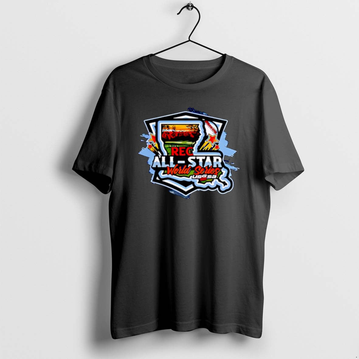 Official 2025 Usssa All Star World Series Christmas - Adult & Kids T-Shirts, Sweatshirts & Hoodies apparel design preview 1