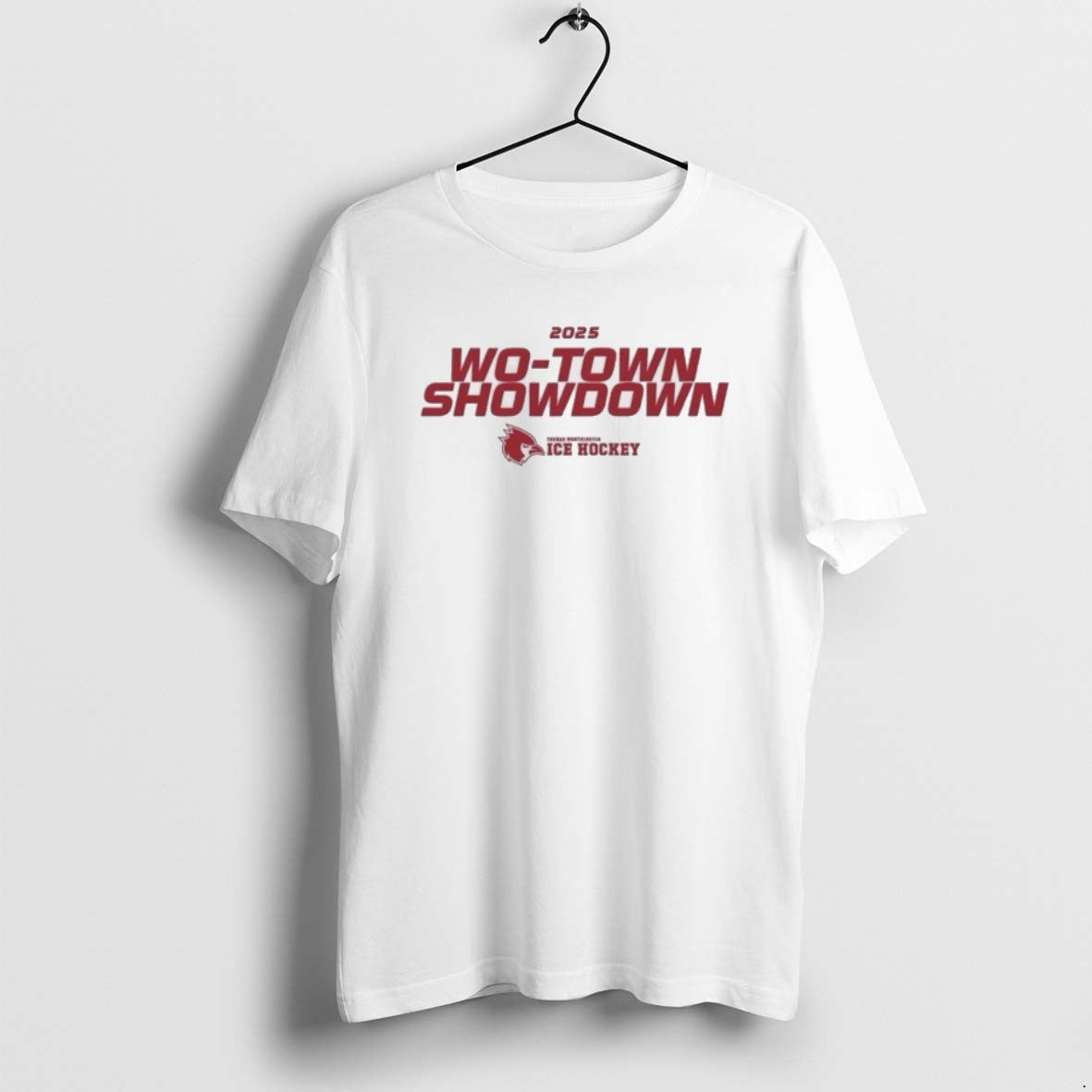 Official 2025 Wo Town Showdown Twhs Ice Hockey - Adult & Kids T-Shirts, Sweatshirts & Hoodies apparel design preview 1