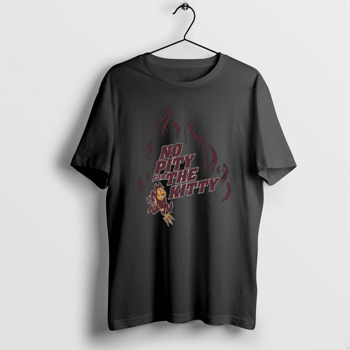 Official 4hvokba5 State Sun Devils Asu Flames No Pity - Adult & Kids T-Shirts, Sweatshirts & Hoodies apparel design preview 1