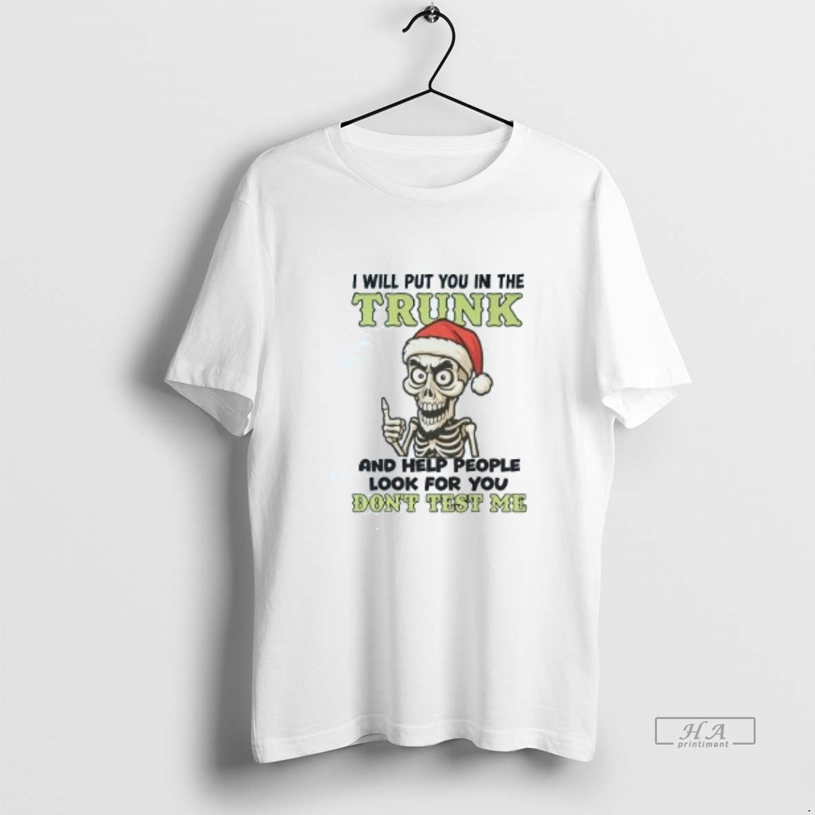 Official Achmed I Will Put You In The Trunk And Help - Adult & Kids T-Shirts, Sweatshirts & Hoodies apparel design preview 1