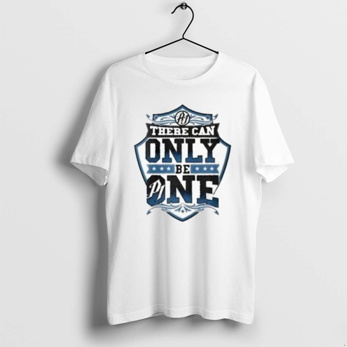 Official Aj Styles There Can Only Be One - Adult & Kids T-Shirts, Sweatshirts & Hoodies apparel design preview 1