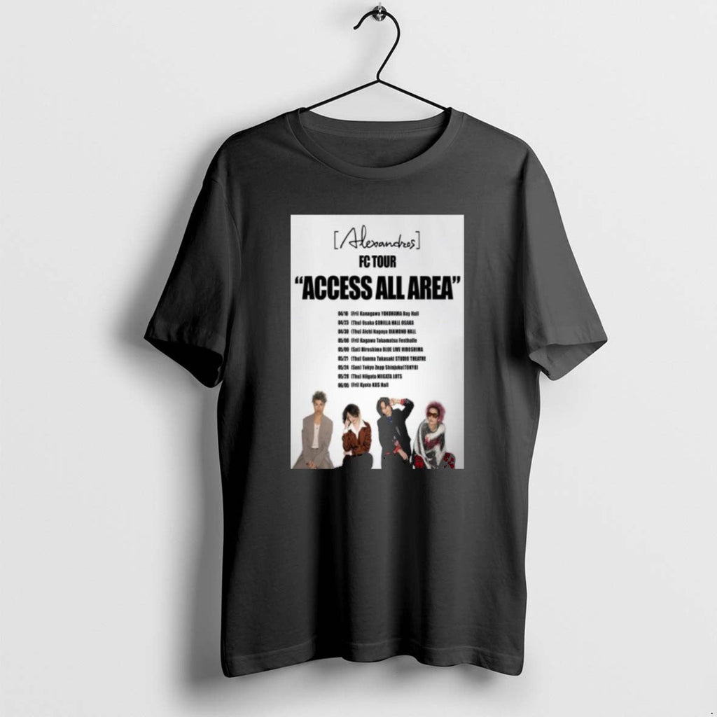 Official Alexandros Fc Tour Access All Area 2026 - Adult & Kids T-Shirts, Sweatshirts & Hoodies apparel design preview 1