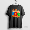 Official Alvin And The Chipmunks Merch - Adult & Kids T-Shirts, Sweatshirts & Hoodies apparel design preview 1
