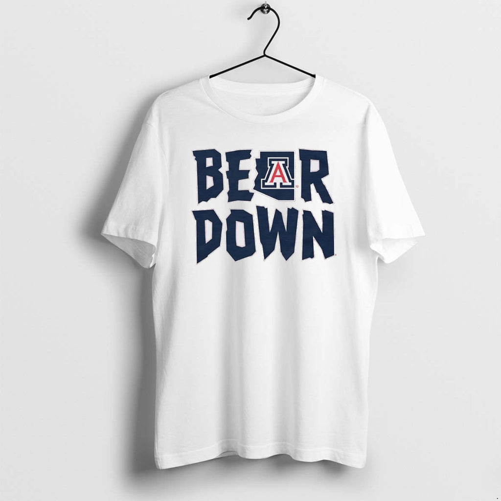 Official Arizona Wildcats Bear Down Christmas - Adult & Kids T-Shirts, Sweatshirts & Hoodies apparel design preview 1