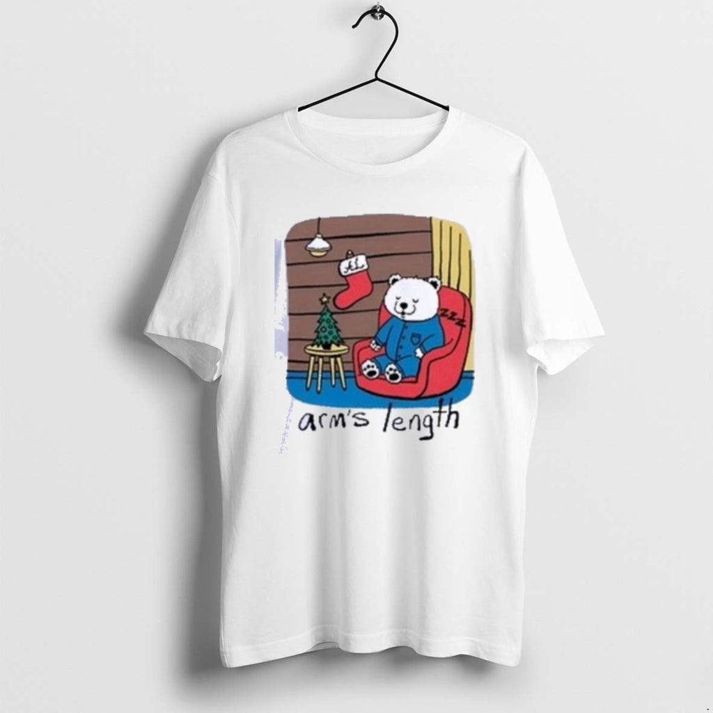 Official Arms Length Sleepy Polar Bear - Adult & Kids T-Shirts, Sweatshirts & Hoodies apparel design preview 1