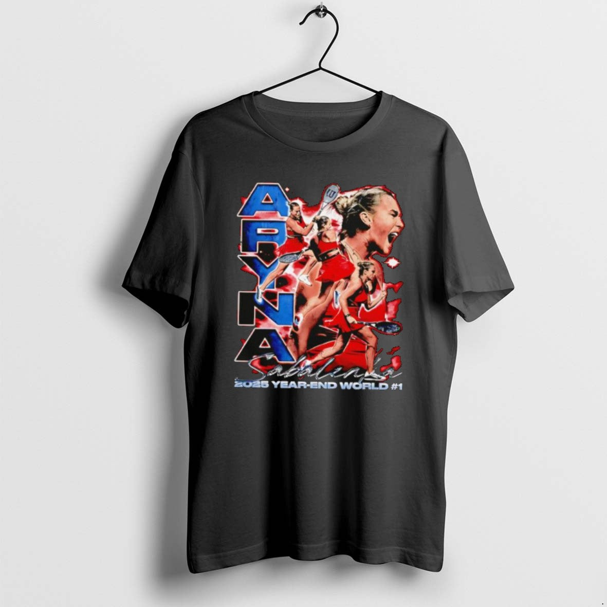 Official Aryna Sabalenka Year End World Number 1 - Adult & Kids T-Shirts, Sweatshirts & Hoodies apparel design preview 1
