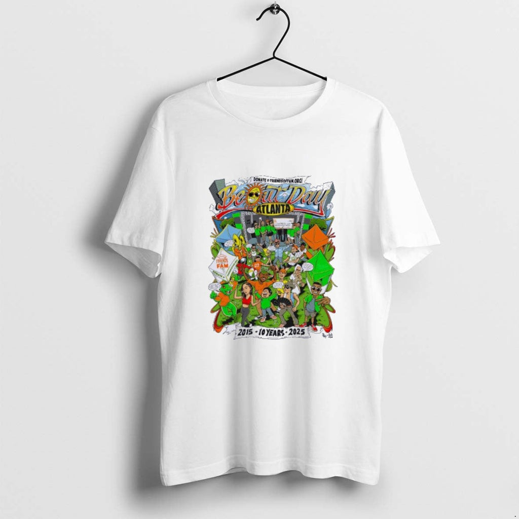 Official Be Out Day Atlanta 10 Years 2015 2025 - Adult & Kids T-Shirts, Sweatshirts & Hoodies apparel design preview 1