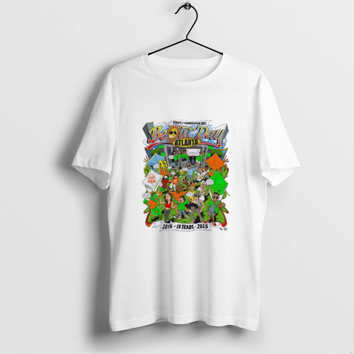 Official Be Out Day Atlanta 10 Years 2015 2025 - Adult & Kids T-Shirts, Sweatshirts & Hoodies apparel design preview 1
