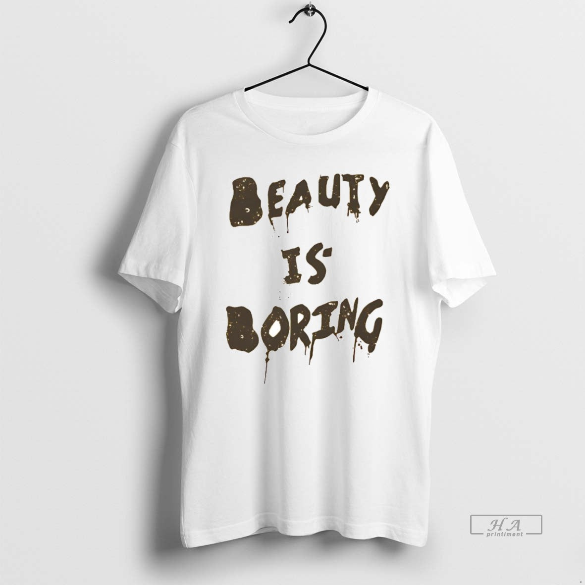 Official Beauty Is Boring - Adult & Kids T-Shirts, Sweatshirts & Hoodies apparel design preview 1