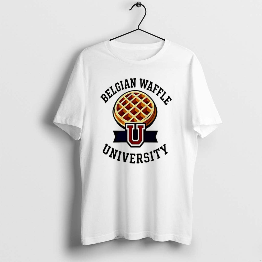 Official Belgian Waffle University Logo Christmas - Adult & Kids T-Shirts, Sweatshirts & Hoodies apparel design preview 1